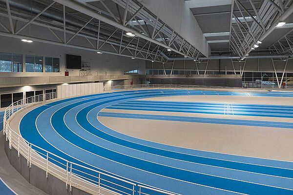 A world-class athletics hall A world-class athletics hall